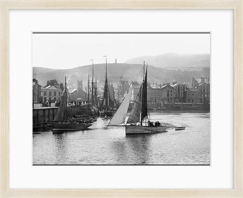 Ramsey Harbour, Isle of Man by George Bellett Cowen